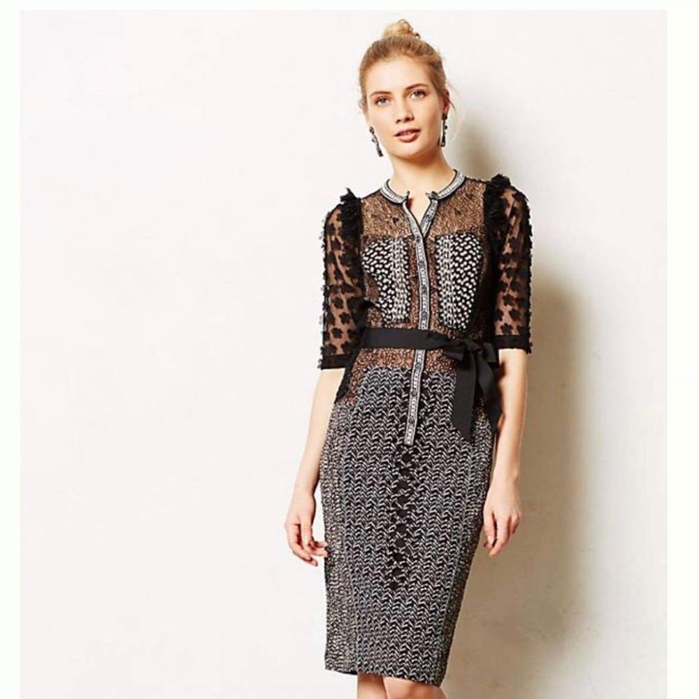 ISO: Anthropologie Byron Lars Allusione Sheath